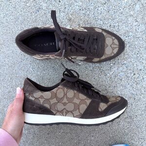 Coach Y2K Mason Signature Jacquard in Brown 38